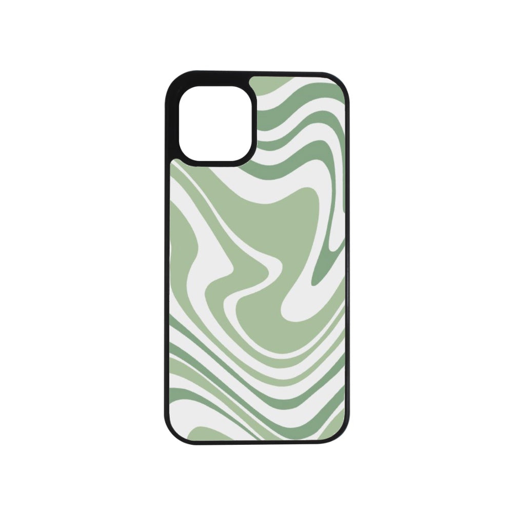 GREEN WAVE Phone Case