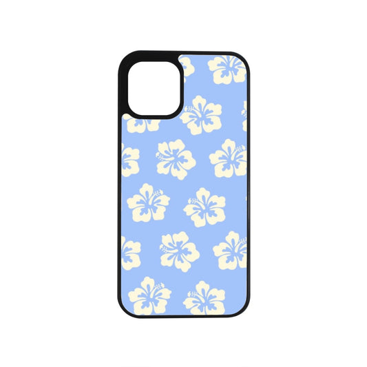 FLOWER HAWAII blue Phone Case